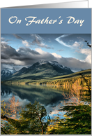 Father’s Day, Brother-in-law, Mountain lake card
