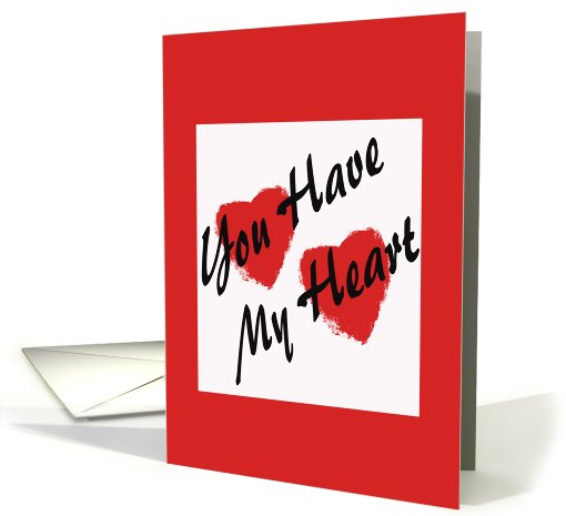 Red Hearts, Love card (452261)