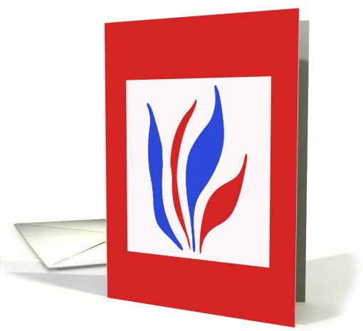 Red, White & Blue, Digital design card (452284)