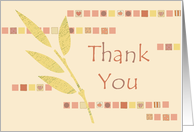 Thank You card