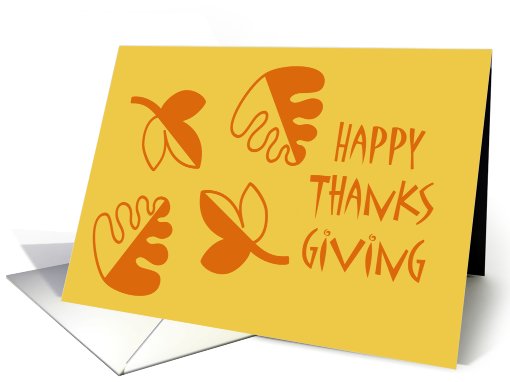 Happy Thanksgiving card (487169)