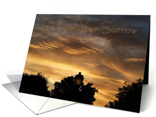 Feel Your Sorrow, Golden Sunset card (557649)