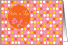 Sister-in-law Mother’s Day, bright dots card