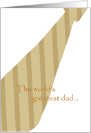 World’s Greatest Dad card