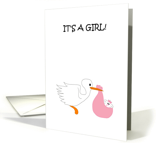 FIZZET - Baby Girl card (469697)