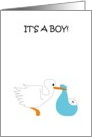 New Baby - Boy card