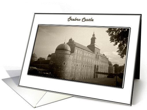 Orebro Castle card (245699)