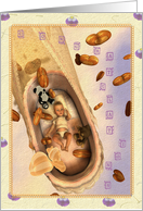 Congratulate new parents with Baby Girl card