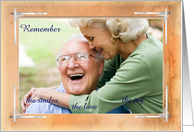 Sympathy/Remembrance Photo Card