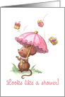 Bridal Shower Mouse card