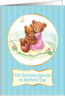 For Someone Special Mother’s Day Cute Bear Hug card