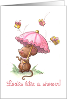 Bridal Shower Mouse card