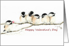 Chickadee’s Offer My Heart Valentine card