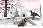 Home for Christmas card