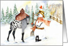 Cowboy Christmas 1 card