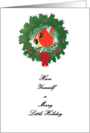 Pair of Cardinals card