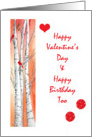 valentine day birthday card