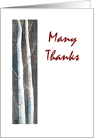 Thank you card