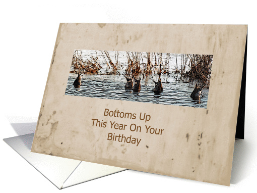 Bottoms Up card (377652)