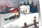 Christmas in the Country card