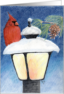 Christmas Light card