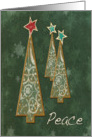 Peace Trees-Christmas/Holiday card