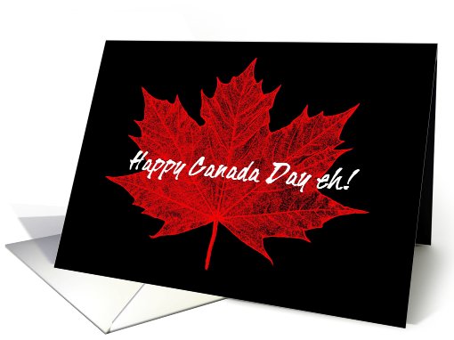 Happy Canada Day eh! card (441903)