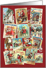 Santa’s Book Club and Christmas Tree Ornaments card