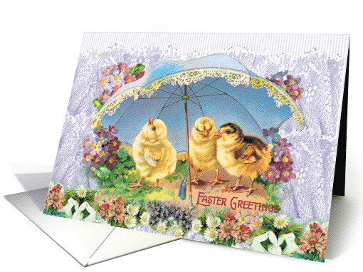 Three Easter Chicks Greeted card (1479506)