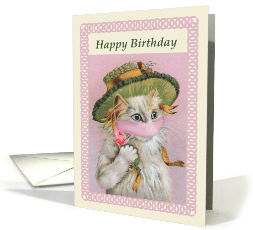 Happy Birthday Kittty with her protected Coronavirus... (1643894)