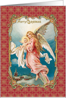 Delivering the Christ Child card