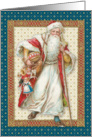 Old World Santa card