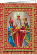 Gaspar, Melchior, and Balthasar card