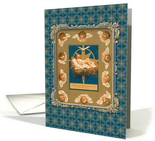 Christmas Angels card (253092)