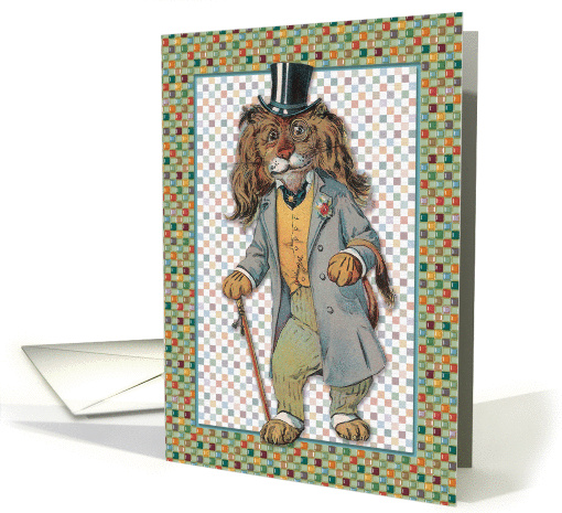 Mr Dandy Lion card (257137)