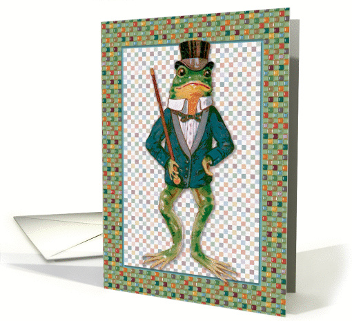Mr Dandy Frog card (257145)