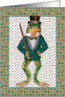 Mr Dandy Frog card
