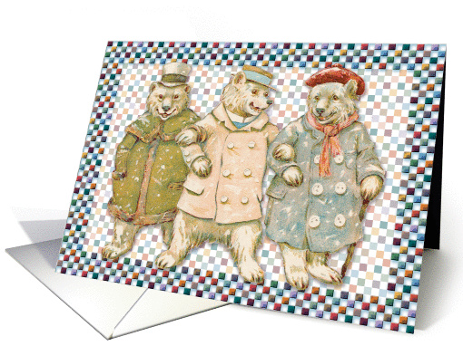 Polar Bear Friends card (257169)