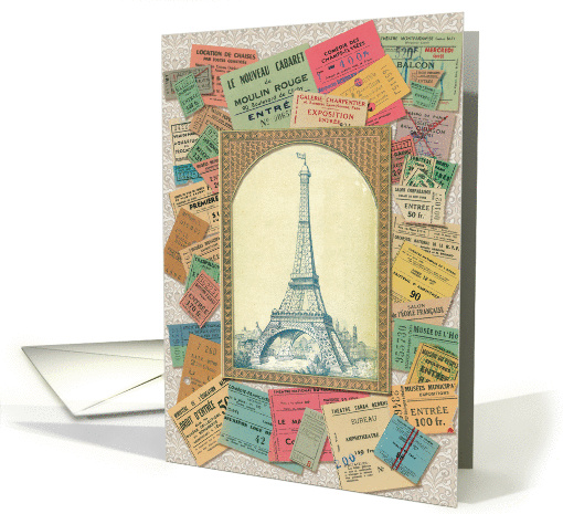Life in Paris card (260070)