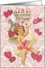 A Valentine Message card
