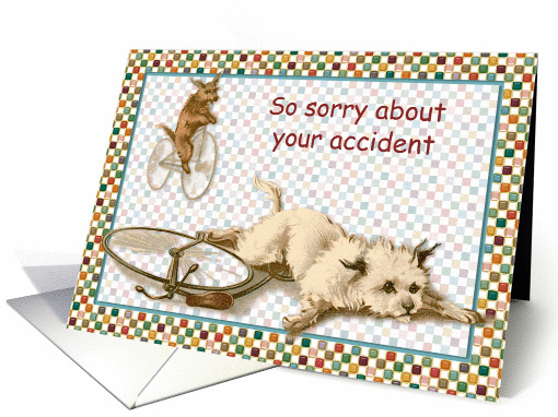 Sorry about your Accident card (375545)