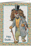 Hey Dude card