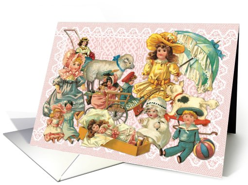 Dollies and Toys card (433738)