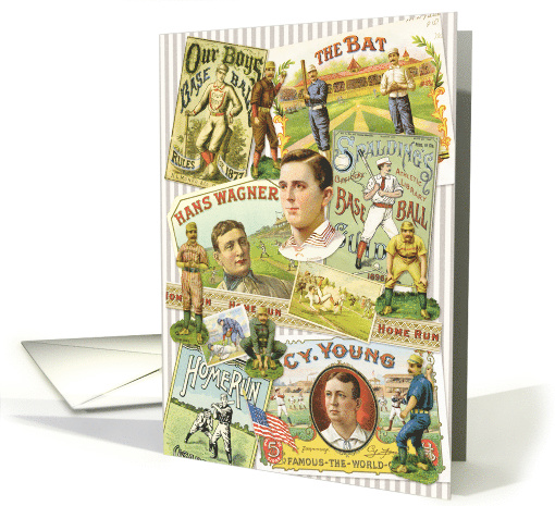 American Baseball All Occasion Vintage card (661013)