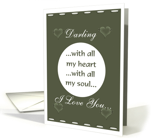 darling i love you card (294269)