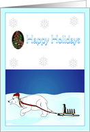 happy holidays card