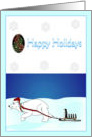 happy holidays card