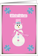 winterlicious card