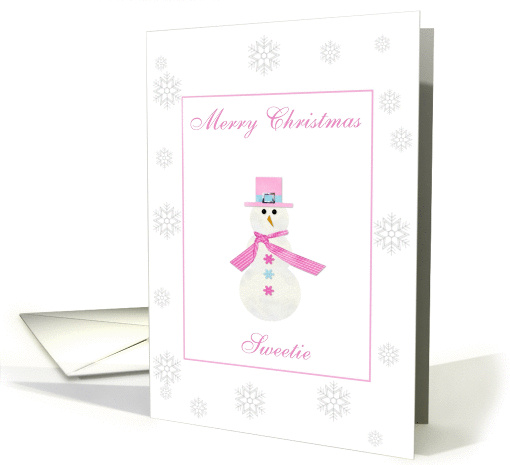 Christmas snowflakes card (297977)