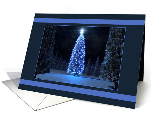 a glowing star card (298598)